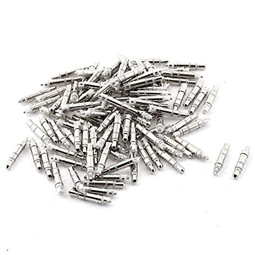 Conectores de audio macho Jack 3.5mm 100 pcs miniatura 1