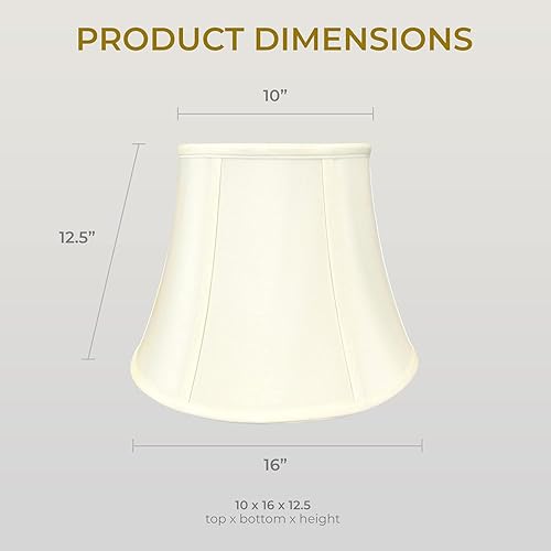 Miniatura 6 de Royal Designs - Pantalla de campana modificada, cáscara de huevo, 10 x 16 x 12.5 pulgadas