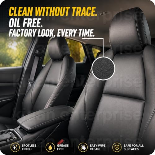 Image of Car Interior Cleaning Kit with Seat Cleaner for Leather & Fabric Upholstery, Dashboard, Door Panels & Car Seats, 1