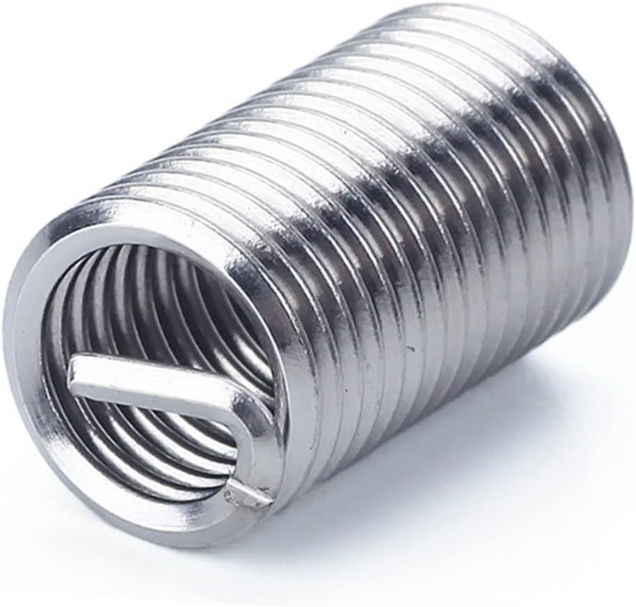 GLEAVI 20pcs Stainless Steel Threaded Sheath Kit Metric Screw Insert for Thread Repair Fittings