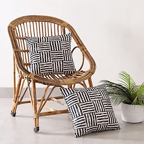 Image of Ravaiyaa - Attitude is everything Pure Velvet Square Cushion Cover Stylish & Comfortable Pillow Cushion Cover for Bedroom, Living Room & Home Decor 2 PC Set (16 inchx16 inch Inches)