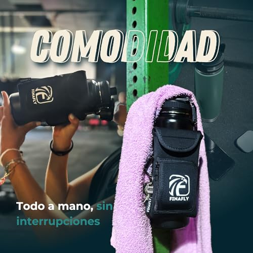 Bolsa Magnetica Gym Organiza y Protege Tus Accesorios Gimnasio- Bolsa Magnetica Gimnasio para Móvil y Botellas de 1,5L- Bolso Magnetico para Gym aguanta 1,8 Kg- Mochila magnetica Gym - imagen 5