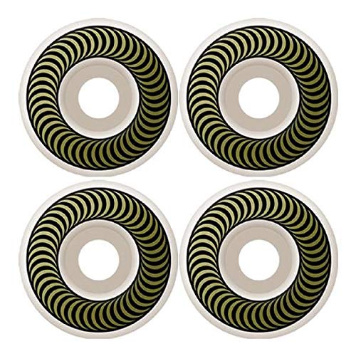 Spitfire Wheels Classics Gold/Black Skateboard Wheels - 50mm 99a (Set of 4)