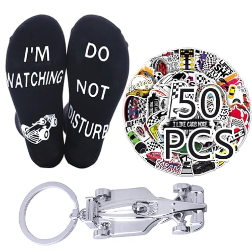 CORNER RUNNER F 1 Racing Merch Gifts Set – 3 Pcs Racing Birthday Gift for Dad Husband Son Boyfriend Family