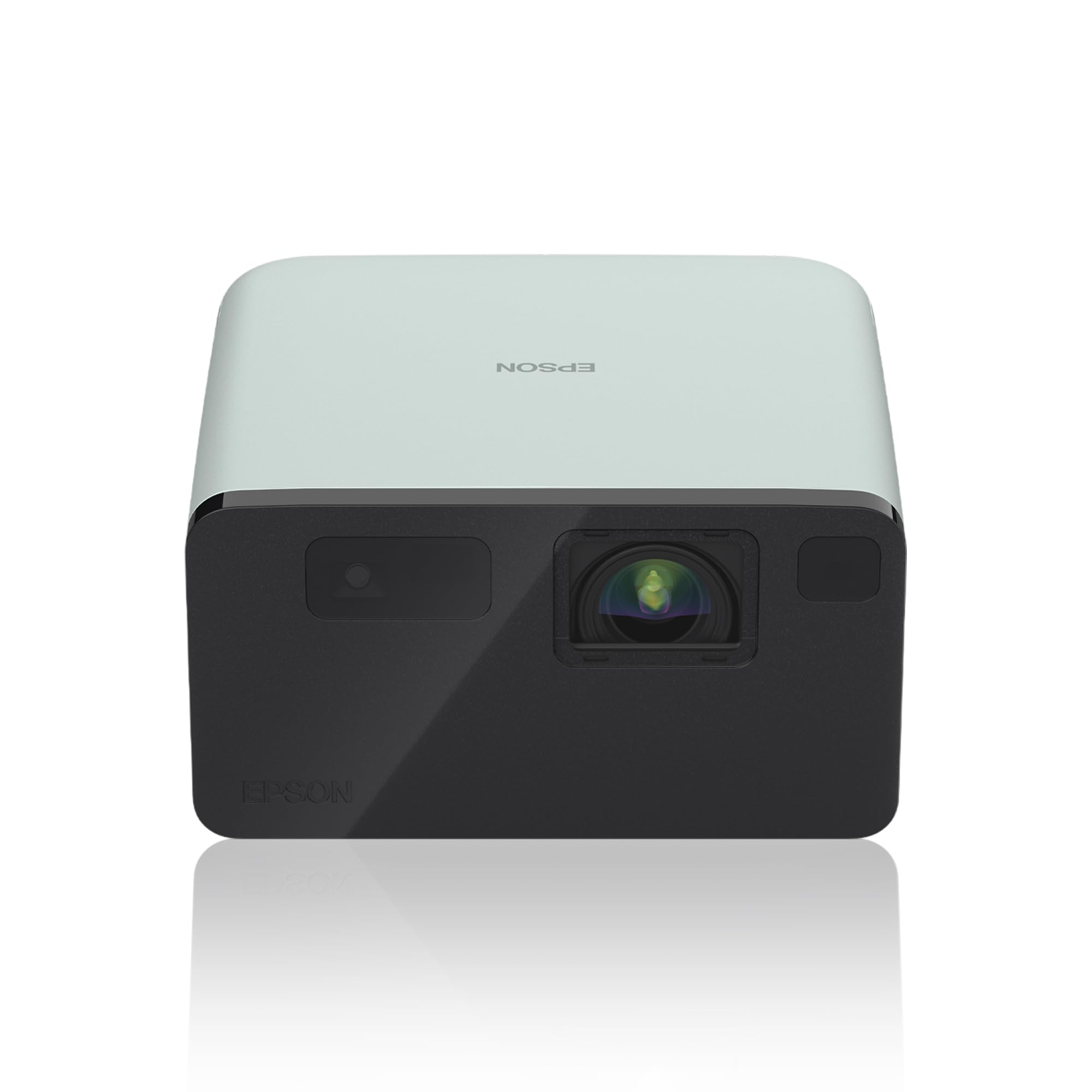 Epson EF-21G Mini Smart Laser Projector | Proyector Portátil Full HD, 1920 x 1080p, Altavoz Bluetooth de 5W, Proyección a Pared, Suelo o Techo, 1000 Lúmenes, Google TV | 150", Verde