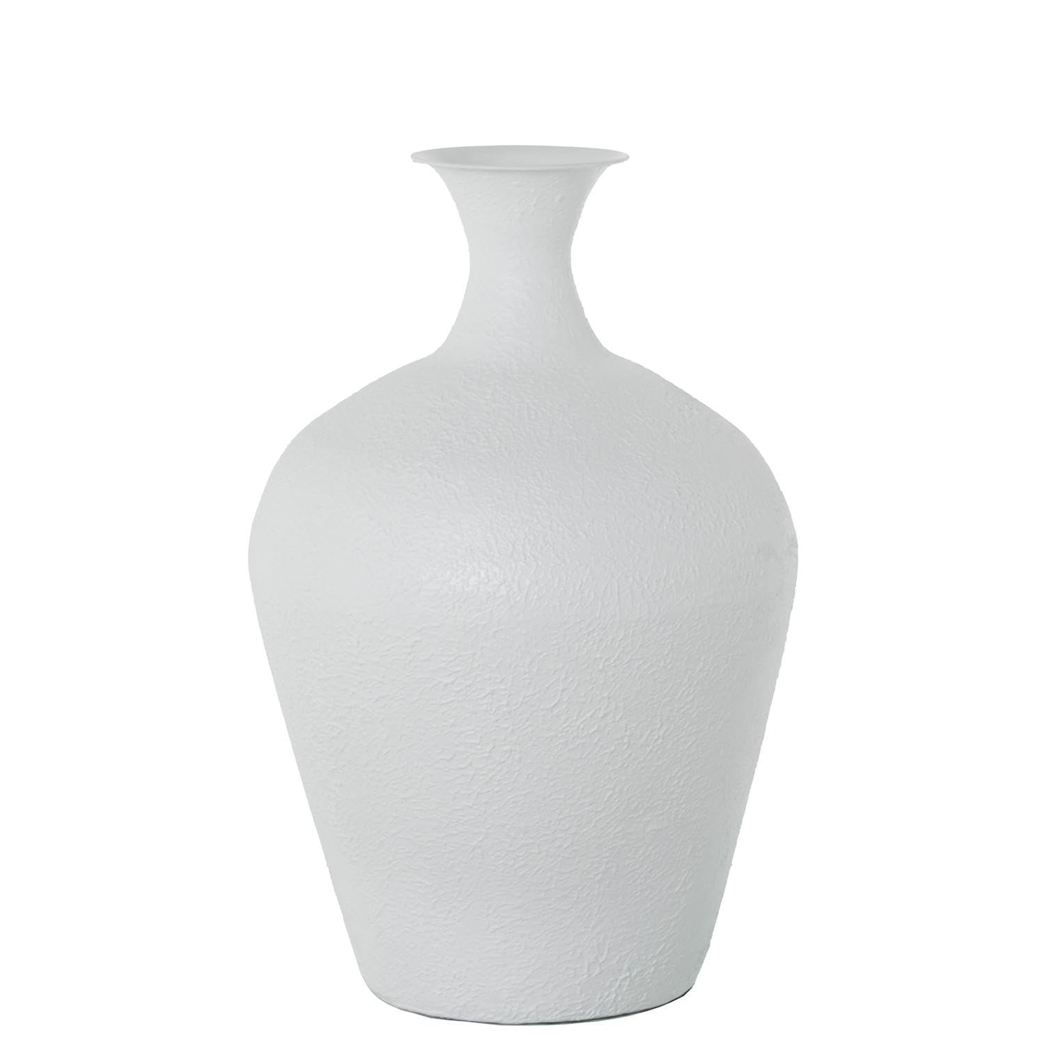 Vase de sol en métal fer blanc grand format pour pampa