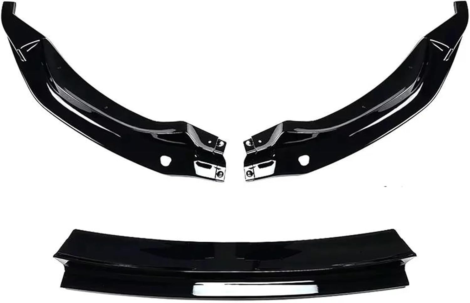 車用フロントスポイラー 3 個フロントバンパーリップスポイラースプリッター ために M3 F80 ために M4 F82 F83 20