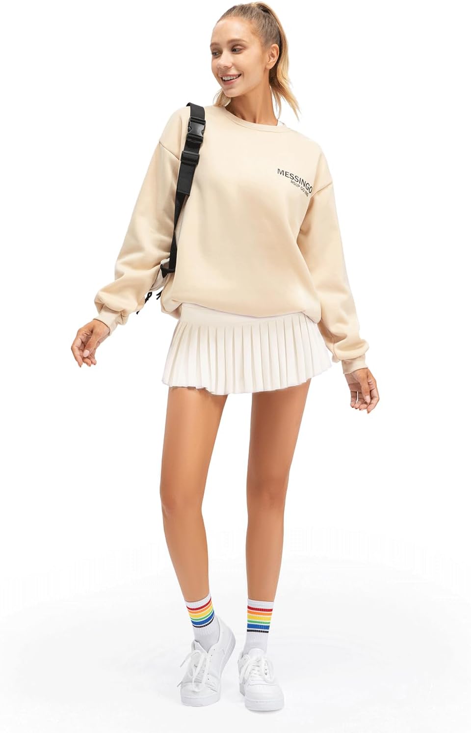 Raroauf Womens Pleated Tennis Skirts with Shorts High Waisted Mini Skirt Golf Skort Athletic Skirts Workout Pickball - Image 5