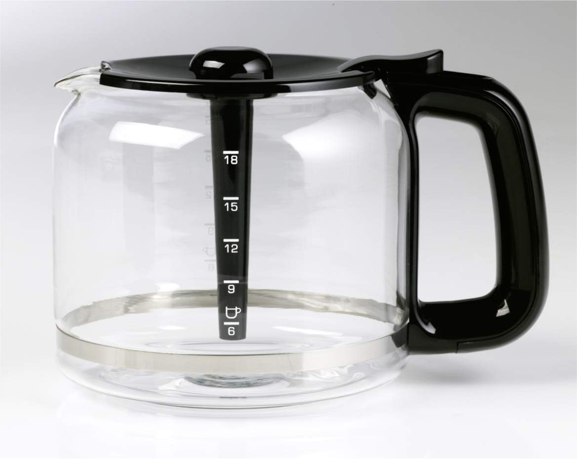 Brandt CAF1318 - Macchina per il caffè in acciaio Inox, 28,8 x 18,6 x 35 cm, colore: nero