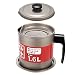 MyLifeUNIT 1.7 Quart Oil Storage Grease Keeper, Grease Strainer Pot