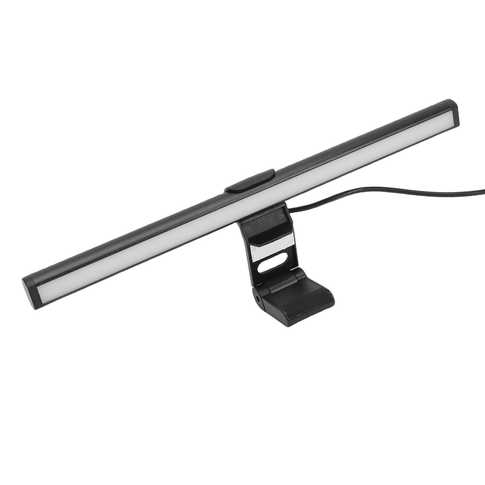 Plyisty Computer Monitor Light Bar, 3 Color Temperature Dimmable Eye Care Desk Lamp, Anti-Glare Screen Light with Memory Function for Office Work