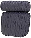 Rutschfest und fest haftend - Das Badewannenkissen verfügt über 7 leistungsstarke Saugnäpfe, die fest auf glatten Oberflächen wie Whirlpool und Wand haften können. Die Kopfstütze der Badewanne fällt beim Baden nicht ab. Upgrade-Saugnäpfe bieten bessere Unterstützung für Nacken, Rücken, Schulter und Kopf beim Baden.