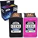 ESTON #122 XL Black/Color Ink for Deskjet 1000 1050 2050 2050s 3000 3050A (1Black 1Color)