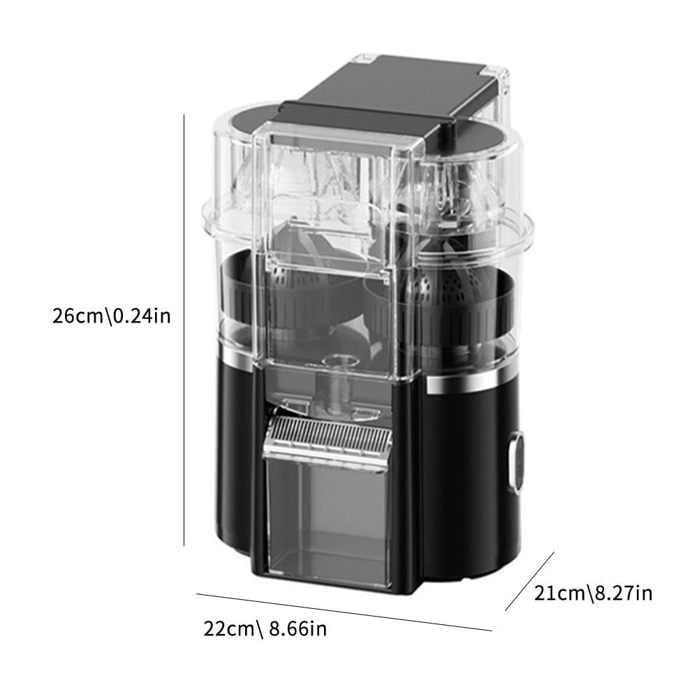 100W Bezprzewodowa sokowirówka cytrusowa, 600 ml przenośna elektryczna pomarańczowa wyciskaczka z akumulatorem USB-C i frezem do owoców, łatwe do czyszczenia części bez BPA do podróży do biura domoweg