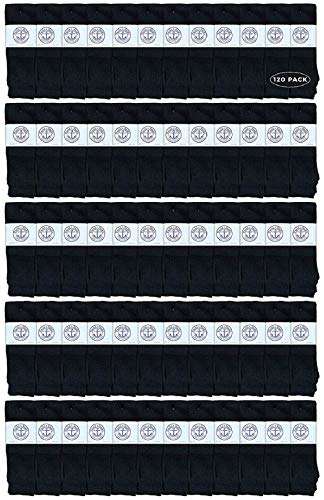 120 Pairs Of Yacht & Smith 28 Inch Wholesale Men's Long Tube Socks, Cotton Sport Tube Socks Size 10-13