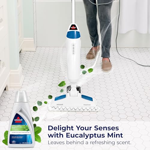 BISSELL Eucalyptus Mint Demineralized Water bottle close-up