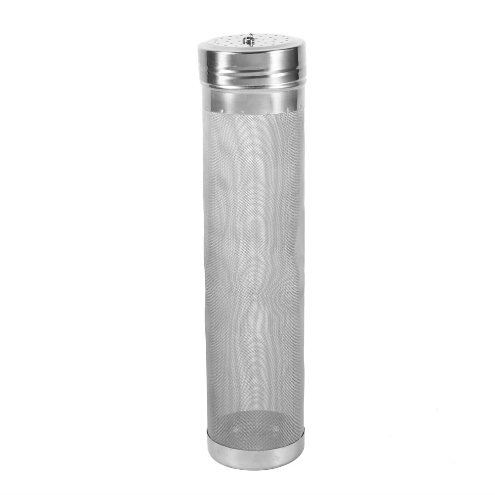 NIMOA Beer Dry Hopper Filter - Stainless Steel, 1.0 count, 300 Micron, for Homebrew, Wine, Coffee