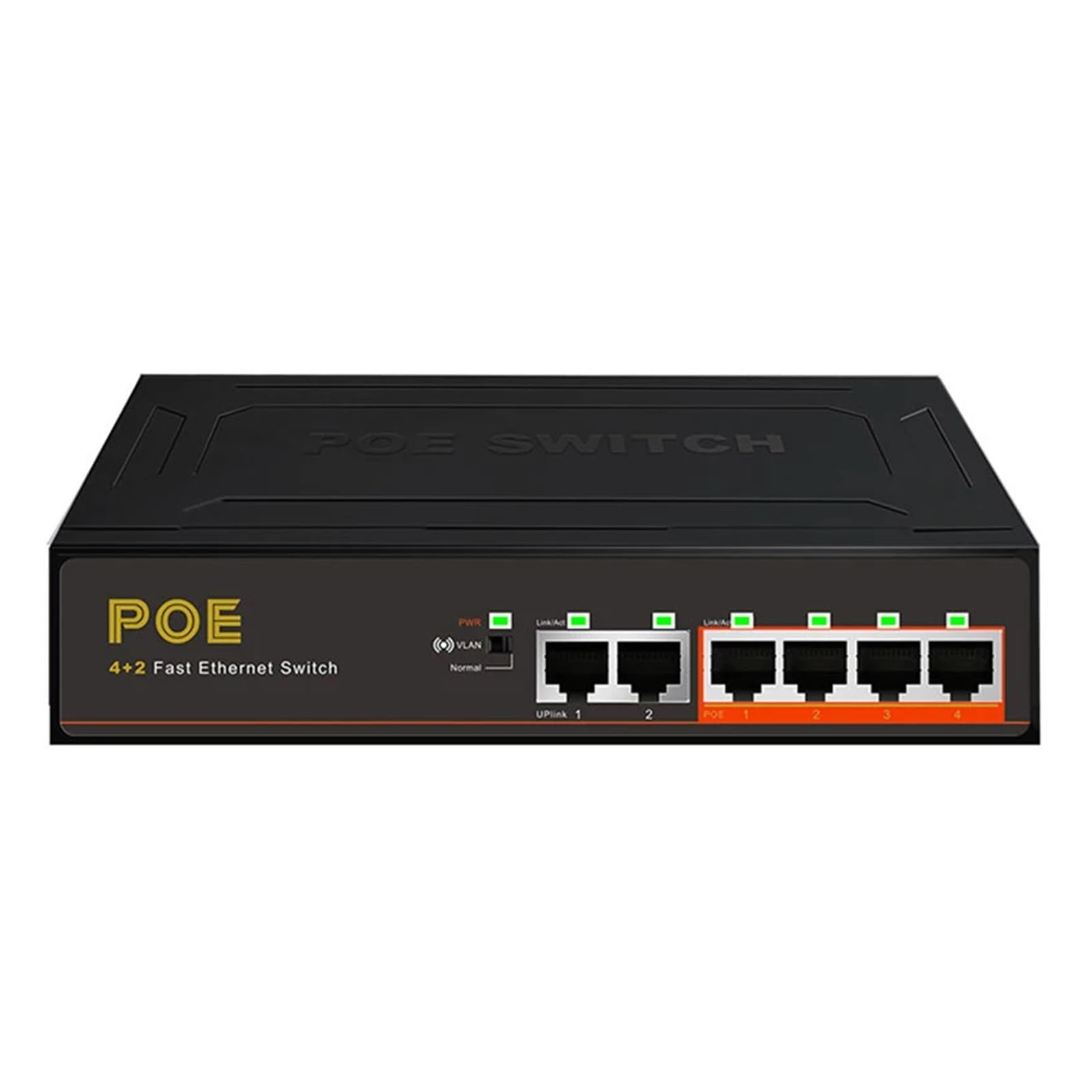 Commutateur POE 6 Ports pour éliminer les pannes de courant de vos caméras IP