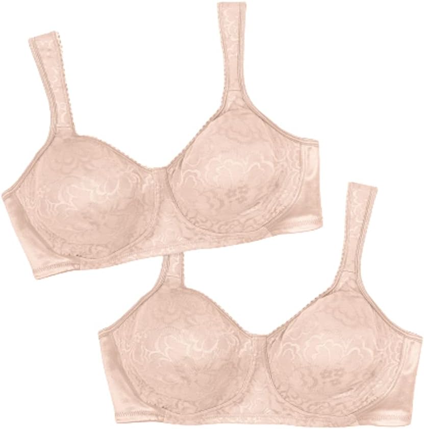 Playtex Women's 18 Hour Ultimate Lift and Support Wire Free Bra US4745, Available in Single and 2-Packs
