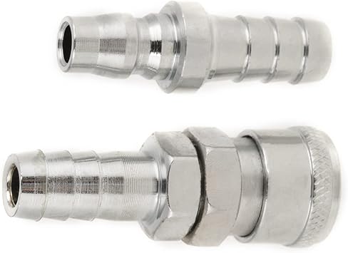 8pcs Air Hoses Quick Coupling 1/2