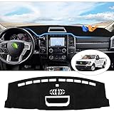 Cartist Dashboard Cover Compatible with Ford F-150 F150 2021 2022 2023 Accessories Dash Board Mat No