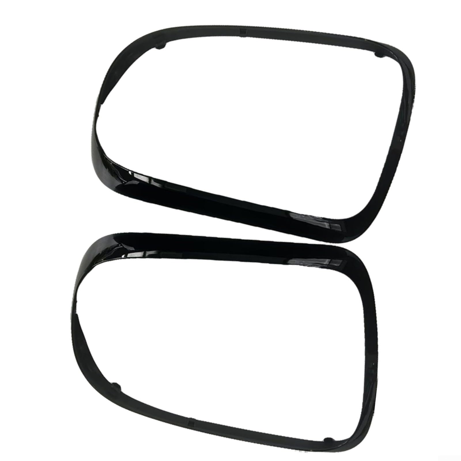 Cadre de feu arrière à ajustement direct pour lunette pour Mini Countryman F60 2016-2019 - Noir brillant - Paire de pièces d'origine 51712414989 51712414990