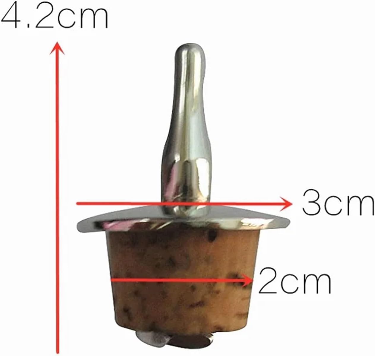 Silicone Wine Stoppers, 6pcs Bitter Bottle Cap Essence Dripper Liquor Dasher Tops Dash-Bottle Stopper Decoration Cocktail Set For Keeping Wine Champagne Fresh(Silver)