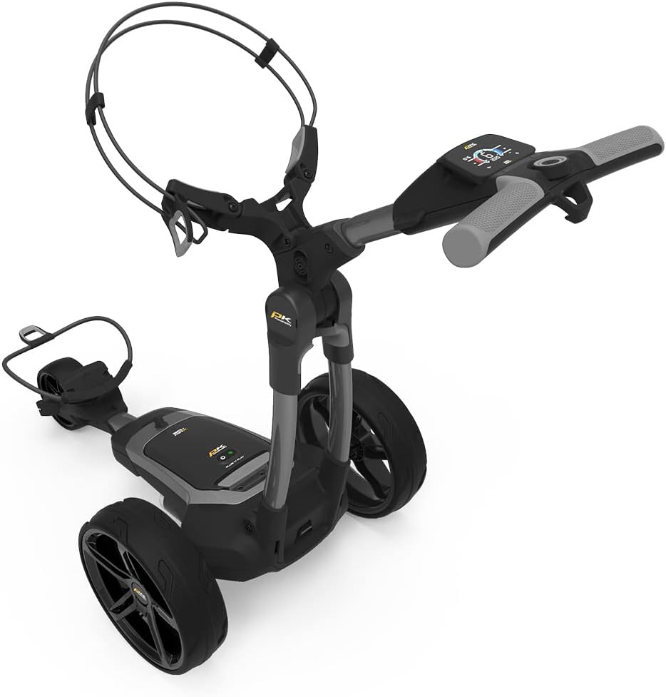 PowaKaddy Unisex 2022 FX5 18 Hole Widescreen Display Lithium Golf Trolley