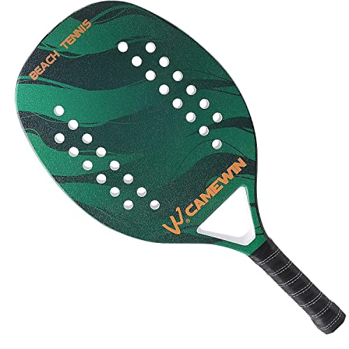 Kit 2 Raquetes Para Beach Tennis Profissional Em Fibra Carbono Com Capas Protetoras - Camewin (Cores