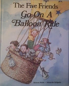 Hardcover Five Friends Go On A Balloon R Book