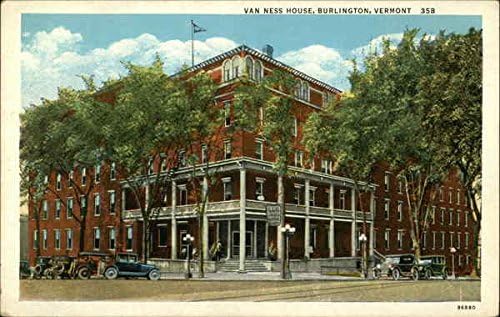Van Ness House Burlington, Vermont VT Original Antique Postcard disponible en Yaxa Mexico