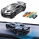 Car Dashboard Decorations - Alloy Drifting Spin Car Model, 1:64 Scale Rotating Metal Ornament, Fun & Cool Gadgets for Men, Sporty Dynamic Auto Accessories with Bobble Head-Style Design (FZ006)