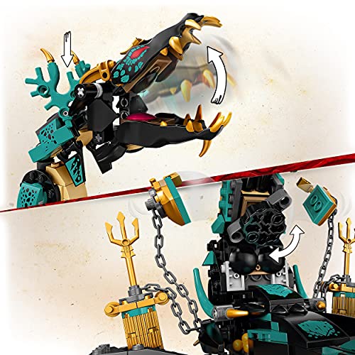 NINJAGO Tempio del Mare Infinito, Playset di Costruzioni per Bambini di 9 Anni con Minifigure del Ninja Kai, 71755 - Lego - Immagine 3