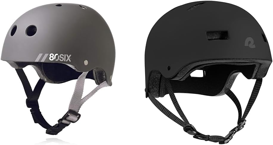 80SIX Triple Certified Multisport Helmet - Ideal for Bike, Scooter, and Skateboard