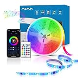 💡[Amplias Aplicaciones]: Las tiras de LED son adecuadas para la decoración del hogar, bares, iluminación de hoteles, etc. También se puede usar para decorar su comedor, dormitorio, cocina, oficina y sala de estar, especialmente para la iluminación de fiestas, Navidad, Halloween, vacaciones y más.