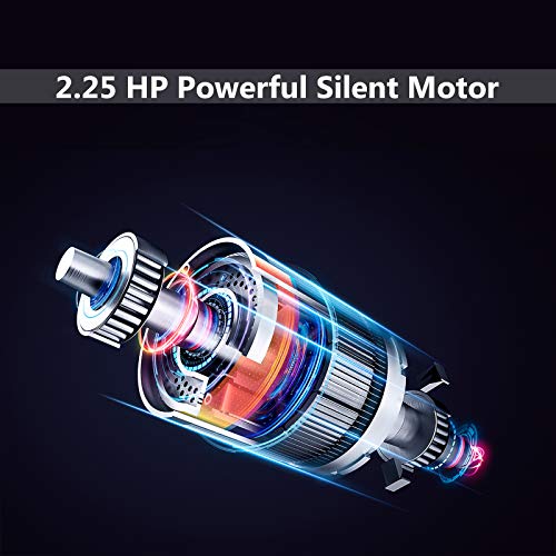 Goplus 3-In-1 Treadmill With Desk, 2.25Hp Folding Electric Treadmills, Large Led Display,Remote Control, Bluetooth Speakers, Walking Jogging Machine For Home/Office Use (Black) #TOP2