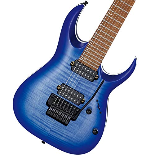 Ibanez RGA Standard 7-String Electric Guitar (Blue Lagoon Burst Flat)