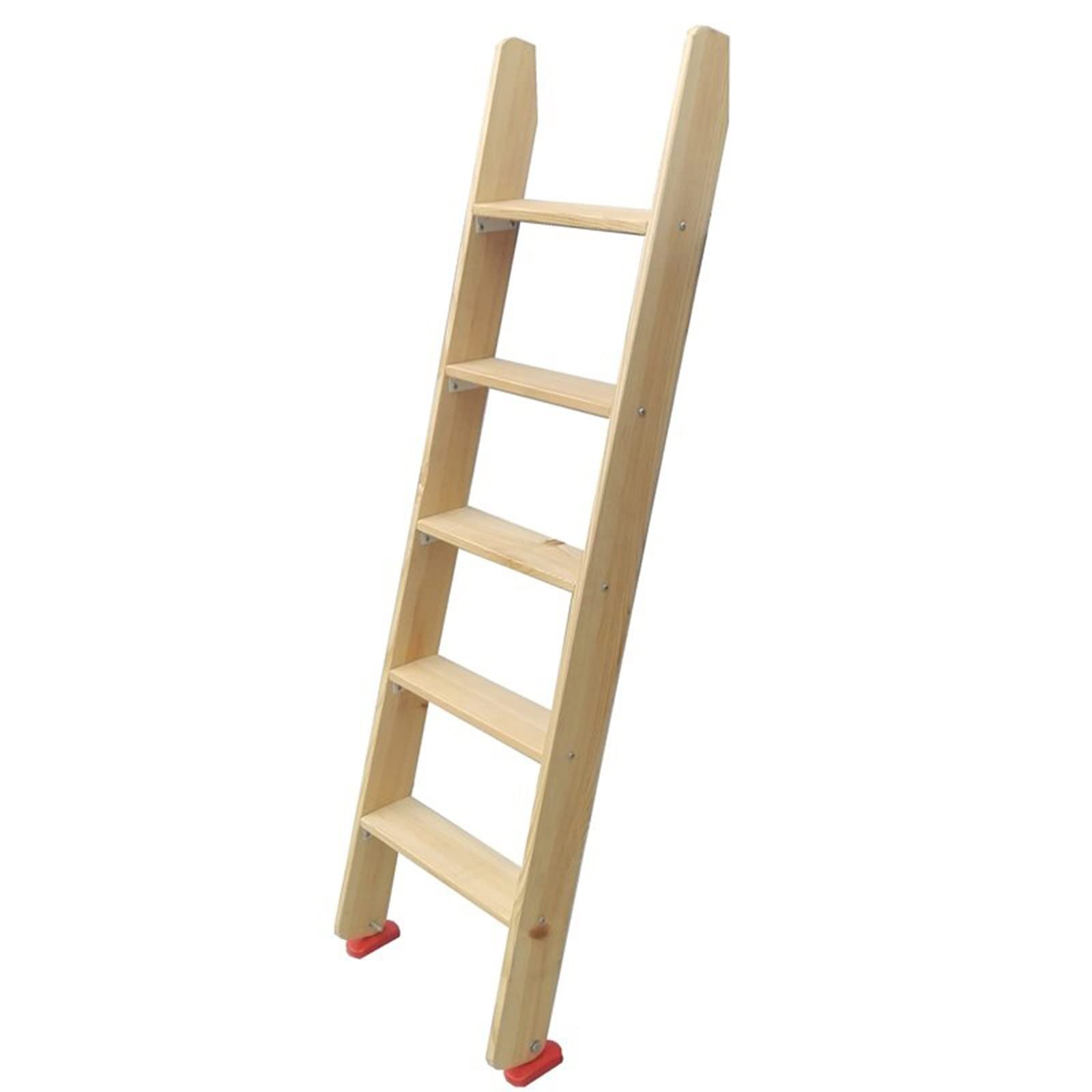 Escalera de madera para niños y adultos mayores adecuada para camas altas