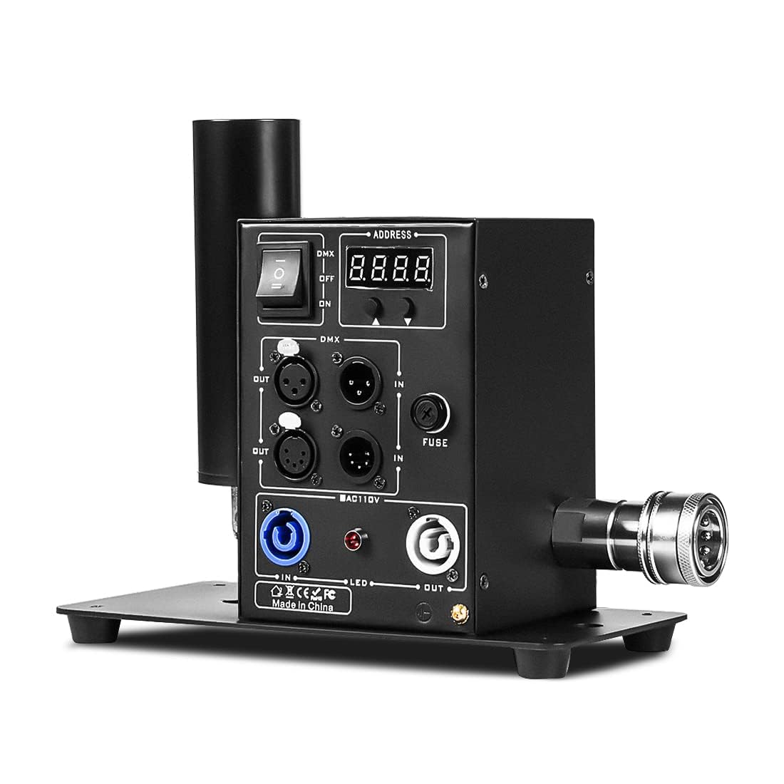 Machine à effet de scène CO2 avec contrôle LCD et jet puissant - 8
