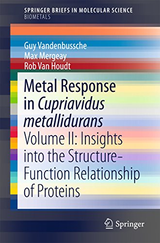 Metal Response in Cupriavidus metallidurans: Volume II: Insights into the Structure-Function Relationship of...