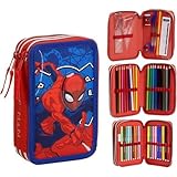 Triple compartiment avec fermeture indépendante, permet de classer et de séparer crayons, stylos et autres accessoires, favorisant l'autonomie, la responsabilité et l'ordre chez les enfants dès leur plus jeune âge.