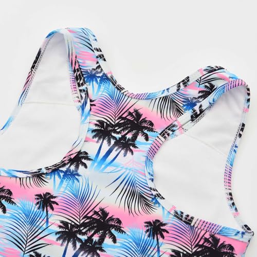 Image of JerrisApparel Little Girls' Summer Two Piece Boyshort Tankini Kids Swimsuit