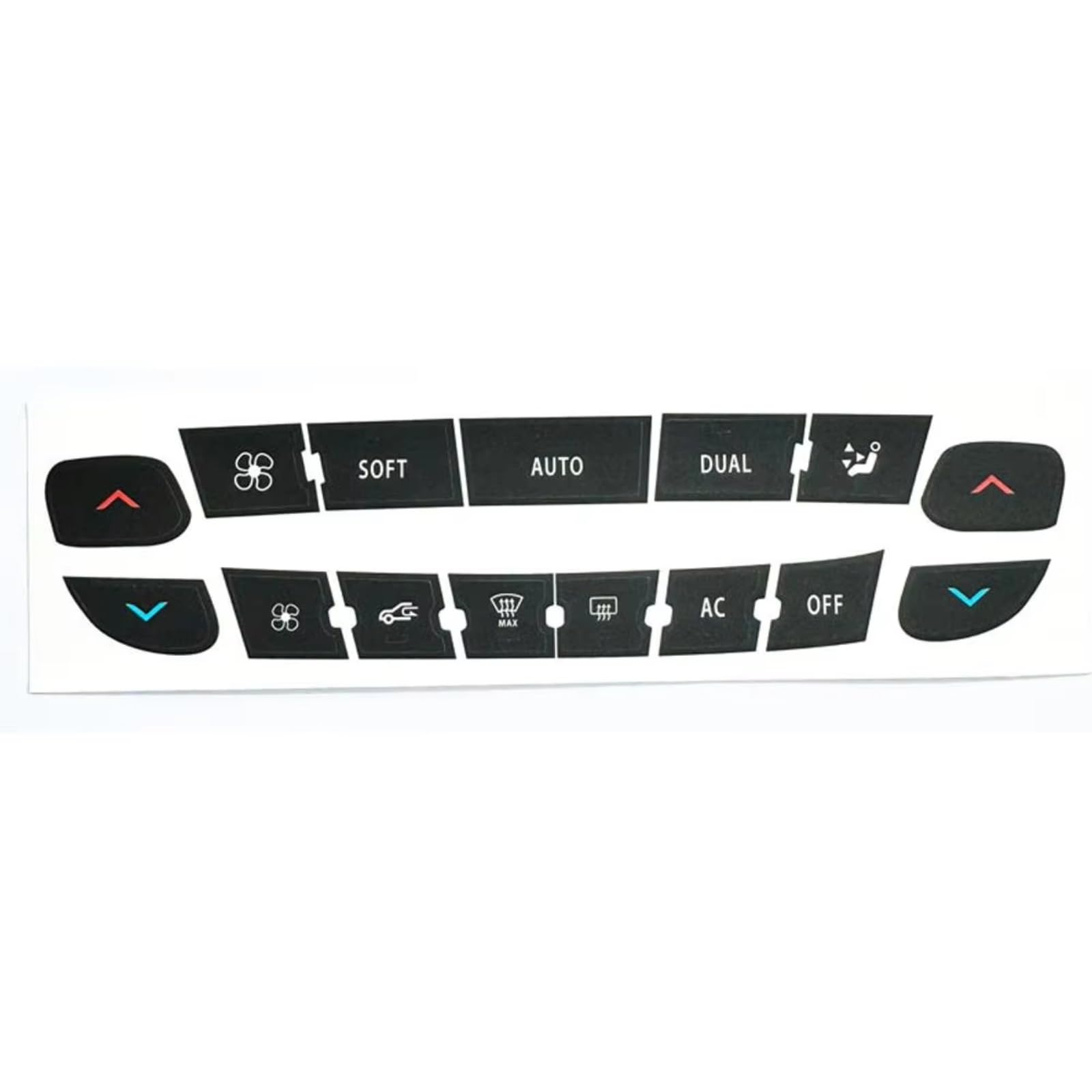 Button Compatible with Megane for Master for Scenic III CD Audio Button Car Accessories Repair Stickers Decals