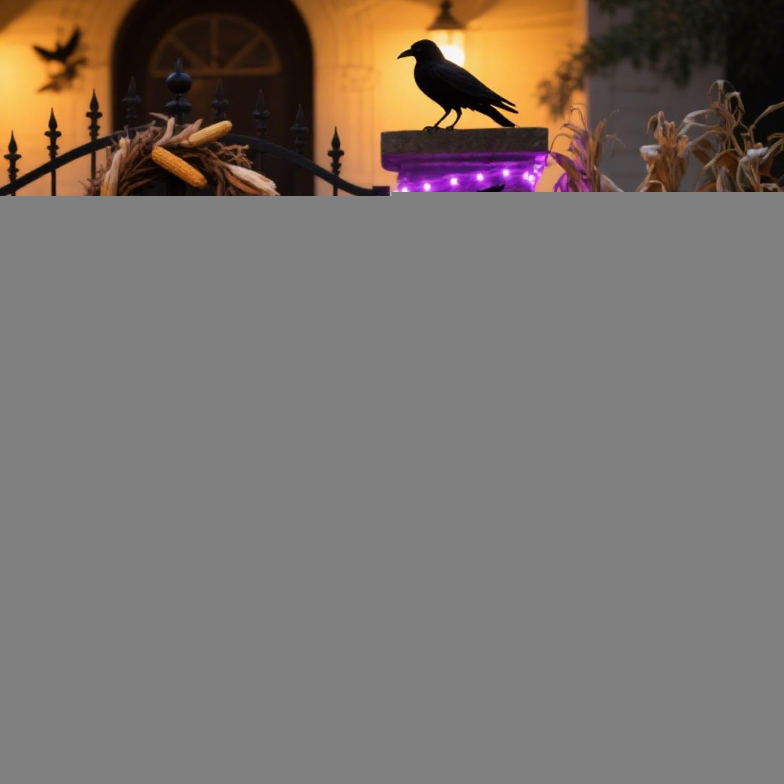 Animowane Dekoracje Halloweenowe Straszna Świecąca Figura Dyniowego Ducha | Kołysząca Dekoracja ze Światłem i Dźwiękiem do Ogrodu Ganku Tarasu Podwórka Trawnika na Święta Festiwale Urodziny