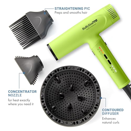 Image of BaBylissPRO Nano Titanium Professional Nano Light Ionic Dual-Voltage Lightweight Hair Dryer