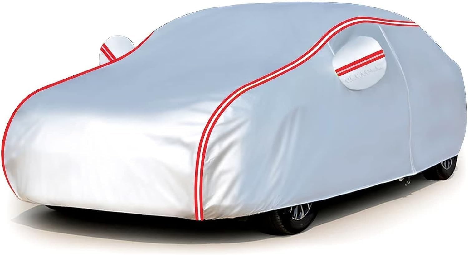 Car Cover for Maserati Ghibli EV 2023,Outdoor Full Car Cover All Weather with Door Zipper for Waterproof Windproof Sun Rain Snow Protection
