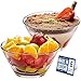 Crystalia Premium Dessertschalen Glas Set 6, 345ml, 100% BLEIFREIE Glasschalen, Glas Schüsseln, Dessertbecher, Puddingschalen Glas, Dessert Schalen Glas, Salatschüssel, Soßenschalen, Dessert Bowls ml Glas günstig Kaufen-Crystalia Premium Dessertschalen Glas Set 6, 345ml, 100% BLEIFREIE Glasschalen, Glas Schüsseln, Dessertbecher, Puddingschalen Glas, Dessert Schalen Glas, Salatschüssel, Soßenschalen, Dessert Bowls