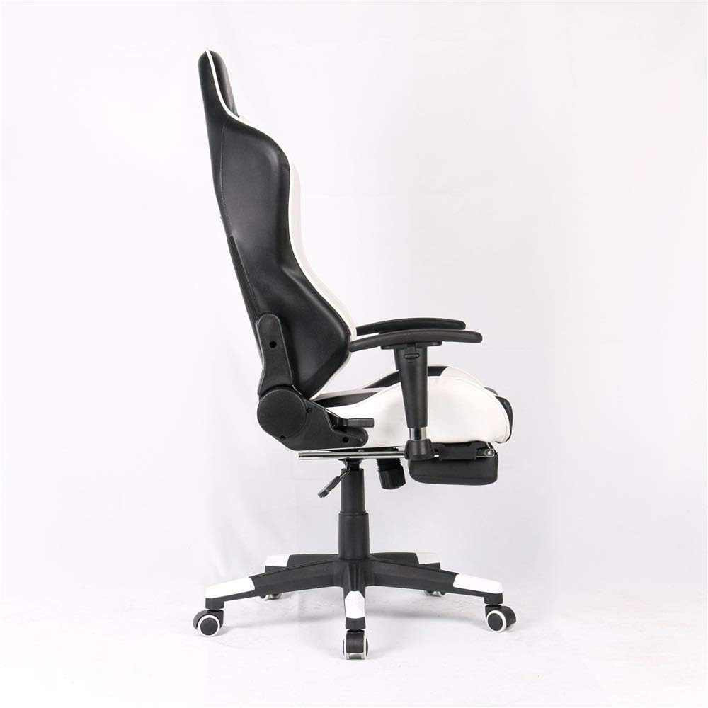 Gaming Video Game Chair Home Video Game Swivel Chair Office High Back PC Computer Chairs with Adjustable Adult Racing Computer Gaming Chair (Color : Picture Color Size : 70X70X127CM)