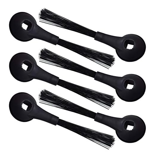 6-PACK Side Brushes Compatible with Shark IQ Robot R100, R101AE, RV1000, RV1001AE, RV1001, UR1005AE, RV911S Vacuums,Compare to Part # 102KY1000