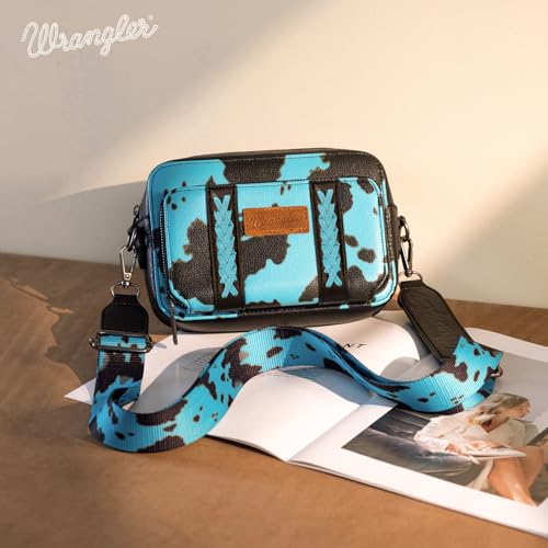 Image of Wrangler Crossbody Bag for Women Western Cowgirl Crossbody Purses with Guitar Strap